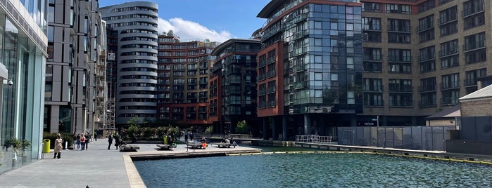 Paddington Basin is one of places to go, London.
