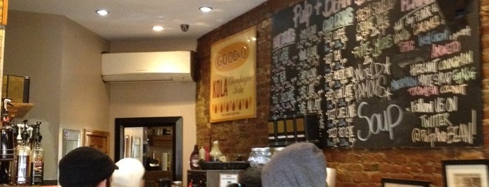 The Pulp & The Bean is one of Crown Heights Coffices.