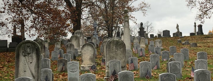 Soldiers Lot is one of Landmarks of Green-Wood Cemetery.