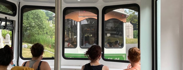 Greenwood Cemetery Trolley Tour is one of Landmarks of Green-Wood Cemetery.