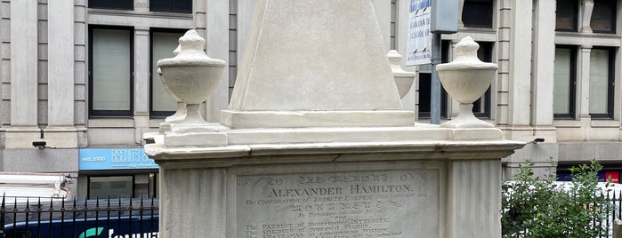 Alexander Hamilton's Grave is one of Lugares favoritos de David.
