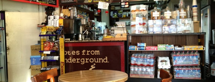 Notes from Underground is one of coffee shops around the world.