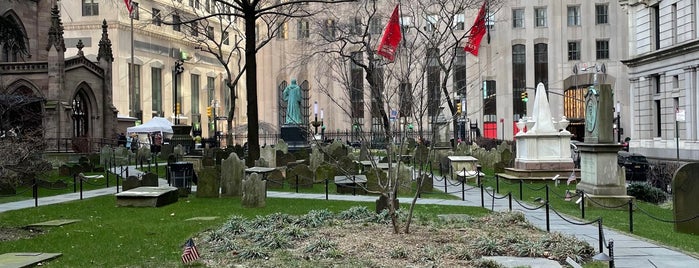 Trinity Church Cemetery is one of Occupy 1776: Revolutionary New York.