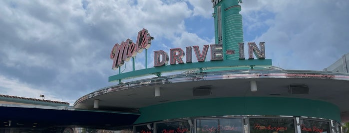 Mel's Drive-In is one of Adventures in Dining: USA!.