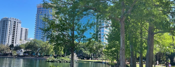 Lake Eola Park is one of Orlando.