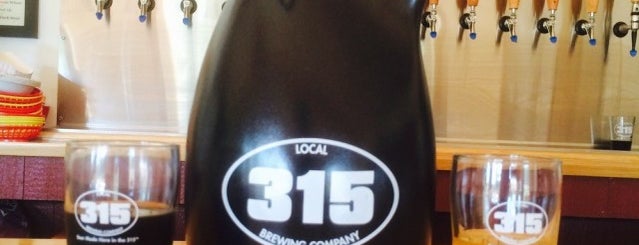 Local 315 Brewing Company is one of NY Breweries-Upstate.