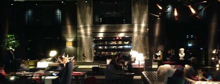 Paramount Hotel is one of nyc lobbies for lounging.
