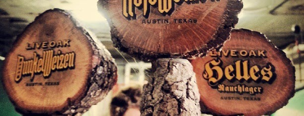 Live Oak Brewery is one of Must-visit Beer in Texas.