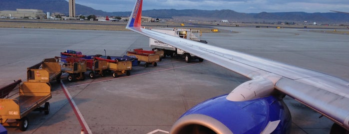 Albuquerque International Sunport (ABQ) is one of Airports.