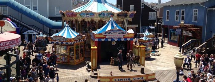 Pier 39 is one of San Francisco.