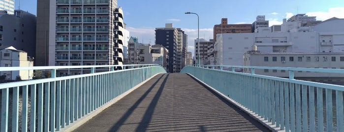 越中橋 is one of うまれ浪花の 八百八橋.