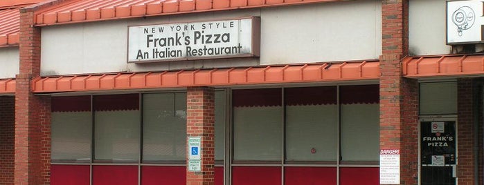 Frank's Pizza & Italian Restaurant is one of The 15 Best Hole in the Wall Places in Raleigh.