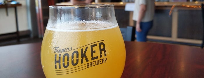 Thomas Hooker Brewery at Colt is one of Lugares favoritos de Gabe.