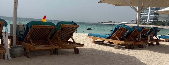 Mina A' Salam Beach is one of Dubai beaches.