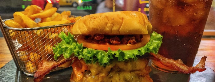 Union Square Burger At Times Square is one of NYC.