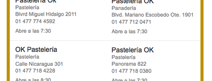 OK Pastelería is one of Cafeterias Leon.