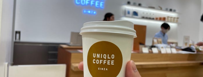 UNIQLO COFFEE is one of Tokyo.