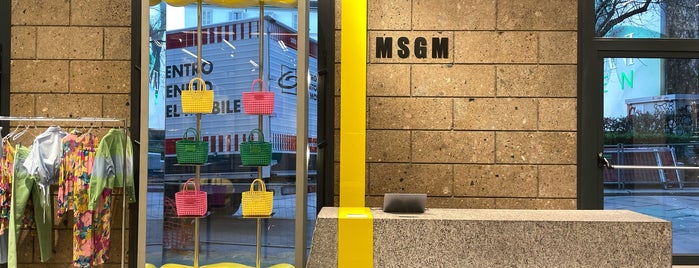 MSGM is one of Milano.