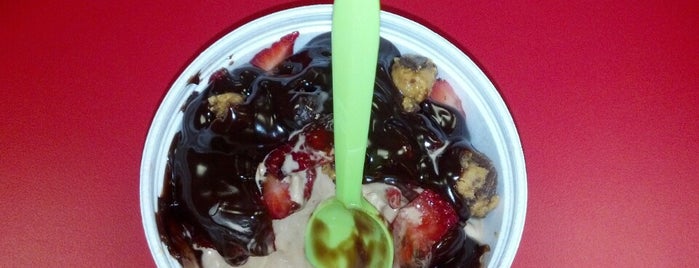 The Skinny Dip Frozen Yogurt Bar is one of RDU Baton - Raleigh Favorites.