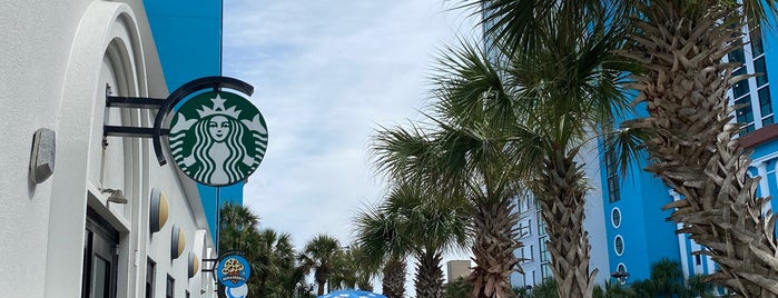 Starbucks is one of Myrtle Beach.