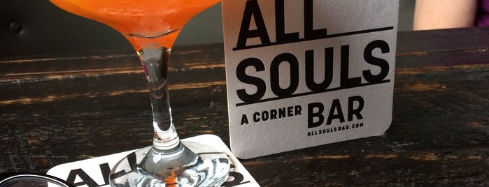 All Souls Bar is one of 15 Top Cocktail Bars in D.C..