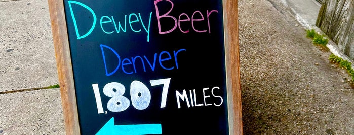 Dewey Beer Co. is one of Ocean city.