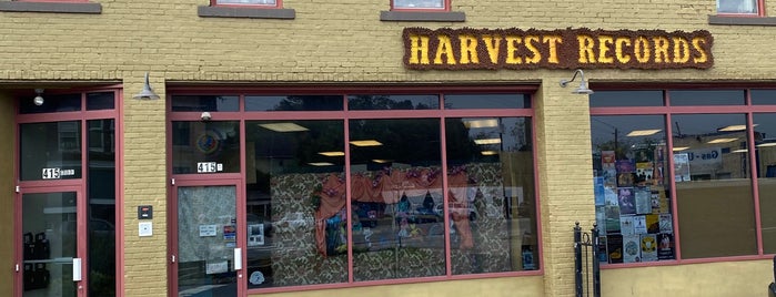 Harvest Records is one of Record Shops.