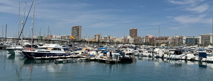 Puerto de Alicante is one of Ali-Au.