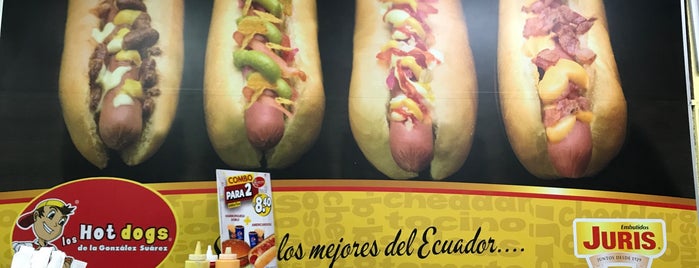 Los Hot Dogs de la González Suárez is one of Comida Rápida.