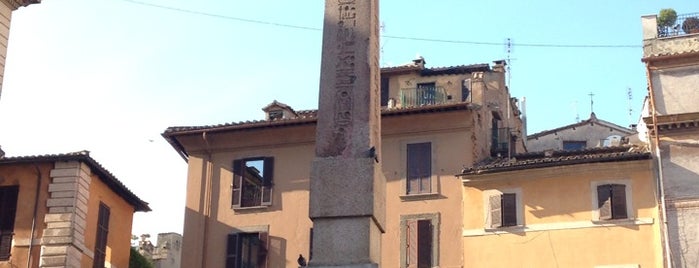 Obelisco Macuteo is one of Obelisks & Columns in Rome.