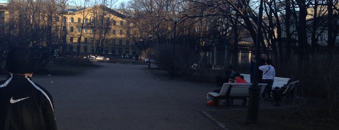 Сад «Олимпия» is one of Сады и парки Санкт-Петербурга.
