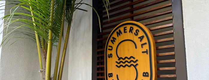 Summersalt Beach Club is one of Dubai New.