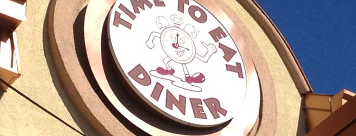 Time to Eat Diner is one of Lugares guardados de Lizzie.