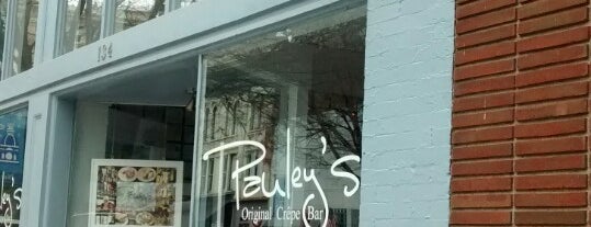 Pauley's Original Crepe Bar is one of The Classic City.