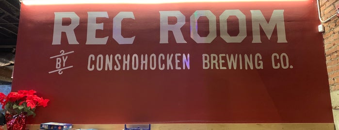 Rec Room by Conshohocken Brewing is one of Breweries Visited.