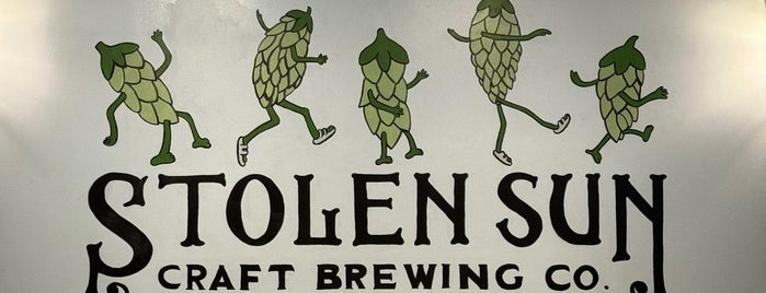 Stolen Sun Craft Brewing & Roasting Co. is one of West Chester/Philly.
