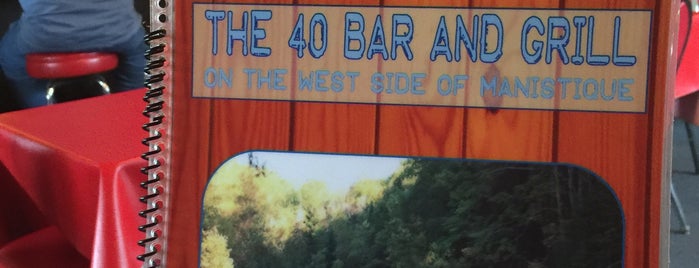 "40" Bar and Grill is one of Michigan.