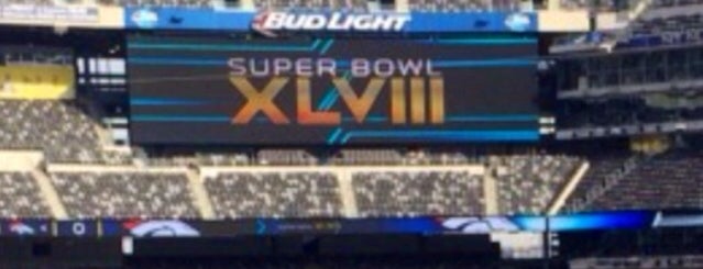 Super Bowl XLVIII at Met Life Stadium is one of Friends.