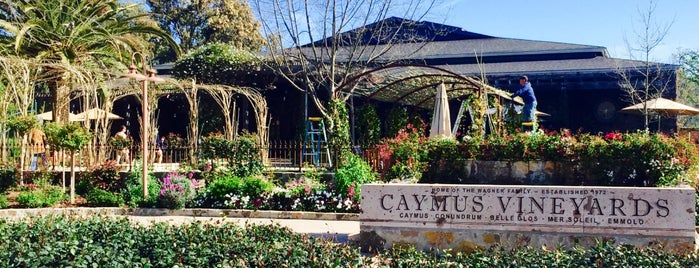 Caymus Vineyards is one of Wineries I've visited.