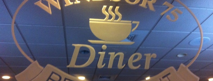 Windsor 75 Diner is one of ~Connecticut~.