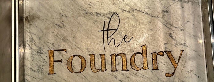 The Foundry is one of Restuarant.