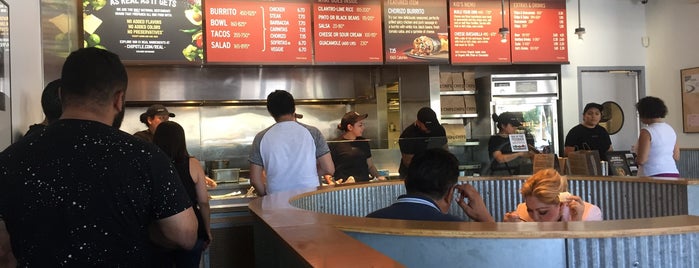 Chipotle Mexican Grill is one of ozzies places he goes to.