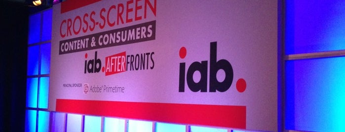 IAB Cross-Screen #IABAfterFronts is one of 2013 IAB events.