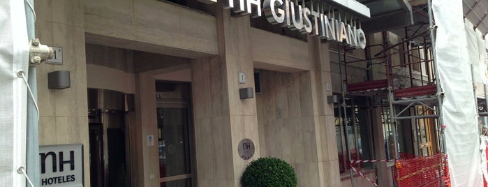 Hotel NH Collection Roma Giustiniano is one of Lugares favoritos de Burak.