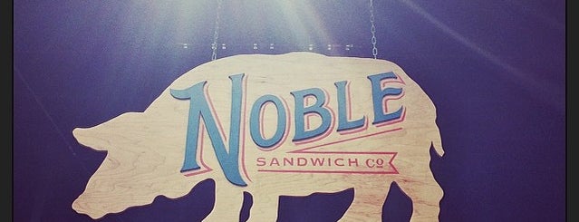 Noble Sandwich Co. is one of Best Sandwich in America.