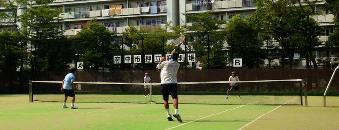 押立庭球場 is one of テニスコート.