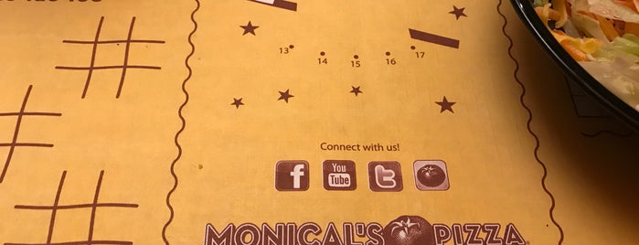 Monical's Pizza is one of Places I go..