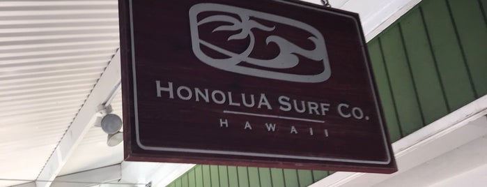 Honolua Surf Co. is one of Posti che sono piaciuti a Dewana.