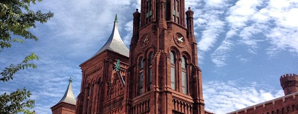 Smithsonian Institution Building (The Castle) is one of Washington D.C.