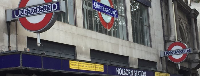 Holborn London Underground Station is one of Underground Overground.